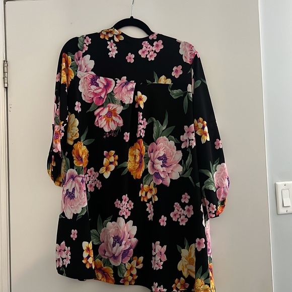 Floral‎ Open Style Cardigan - Picture 7 of 13